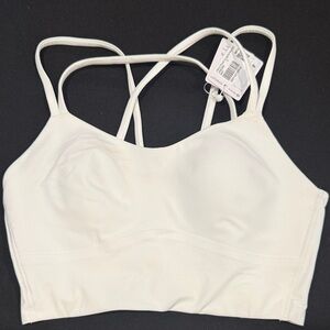 Lululemon Athletica White Strappy Sports Bra